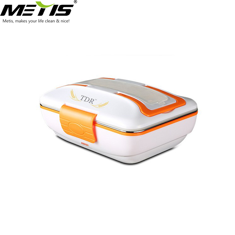 Easy Cleaning Electric Food Container Portable Stainless Steel Lunch Box Metis B9006-1