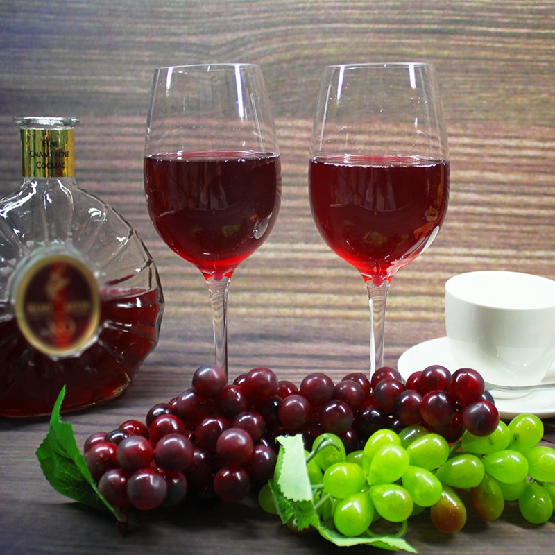  Unbreakable Stemmed Wine Glasses, 100% Tritan - Shatterproof, Reusable, Dishwasher Safe Drink Wine Glass C1005-1