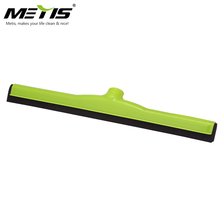 Metis New Style Hot Saling Plastic Floor Squeegee with Softer Flexible EVA Rubber All household factory 507-T3 45cm 