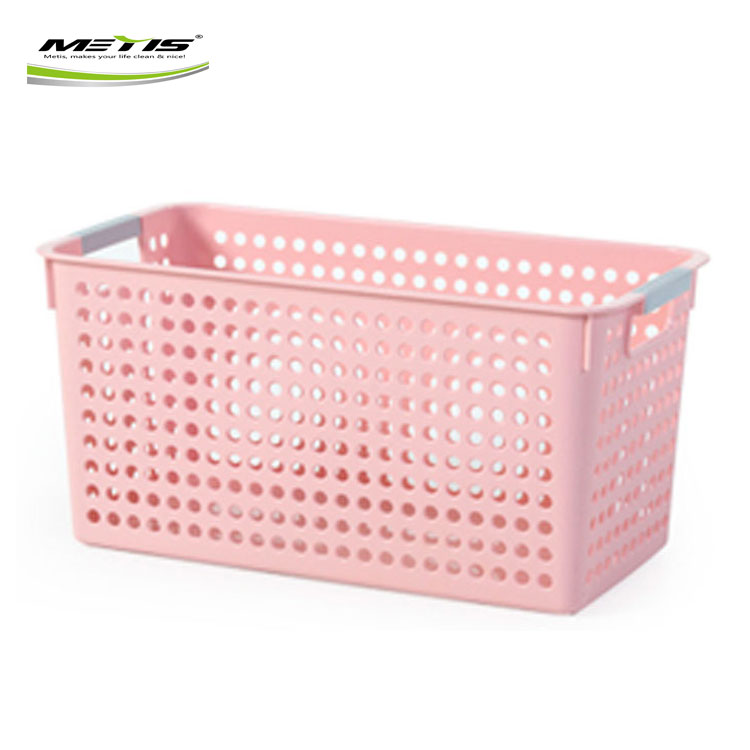 Hot sale plastic wire storage baskets cotton laundry