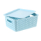 High quality and guaranteed household type rectangular storage box with lid