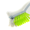 Portable Cheap Price Convenience Soft Bristles Factory Wholesale Long Handle Kitchen dish brush with TPR handle D2011