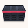 Portable Plastic Organizer Storage Box Foldable For Car Trunk Home Outdoors