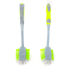 Soft Bristles durable material toilet brush cleaning with TPR handle D2005F