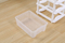 Transparent hollow out Sturdy durable Plastic drawer storage box