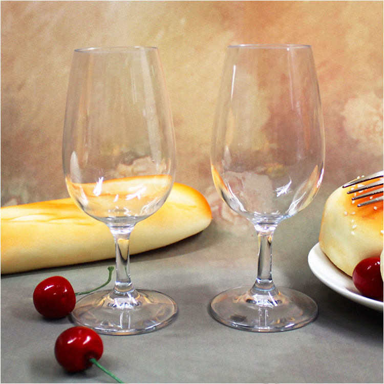 METIS reusable tritan colored plastic champagne water glasses crystal goblets wine glass cup