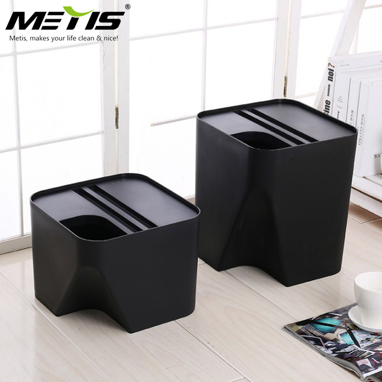 Hot sale bathroom or office white step trash can