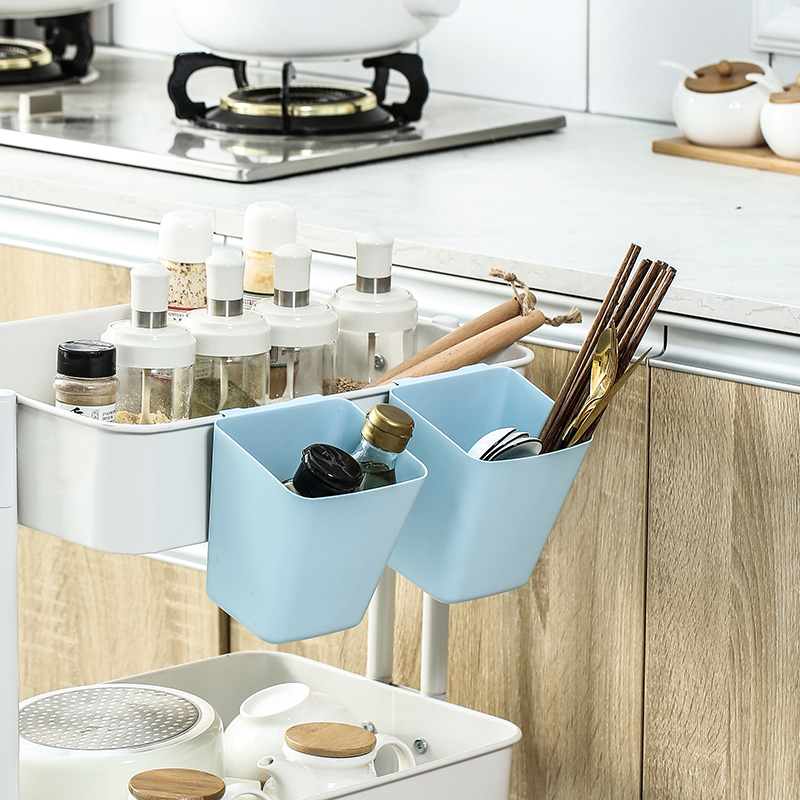 Plastic Small hanging Storage bucket Baskets