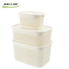 Household Plastic Storage Box with Lid Children Toy Storage Baskets Organizer Box Eco-Friendly Durable Metis A7029-3