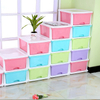Household Storage Cabinet Drawer Combination can be stacked For Cosmetics Toys Organizer B6009-2