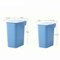 Manufacturers wholesale High quality square plastic household bins small corner trash can