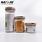 Plastic Airtight Food Storage Containers Set 3 Piece Set Durable Plastic BPA Free Hermetic Cereals Canisters with Lids