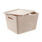 High quality and guaranteed household type rectangular storage box with lid