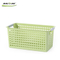 Wholesale bathroom plastic rattan storage box basket organizer
