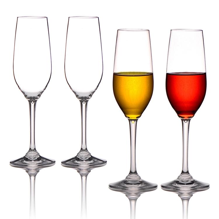 PlasticUnbreakable Red Wine Glass Champagne Cup Plastic Wine Glasses Set for Wedding