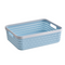 2020 new high quality square plastic storage basket with handle