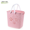 High Quality Plastic Collapsible Laundry Basket Dirty Clothes Wash Bin Container With Handles Box Storage Bucket Organizer Metis A7012