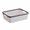 High quality clothes square plastic handle storage baskett with handle