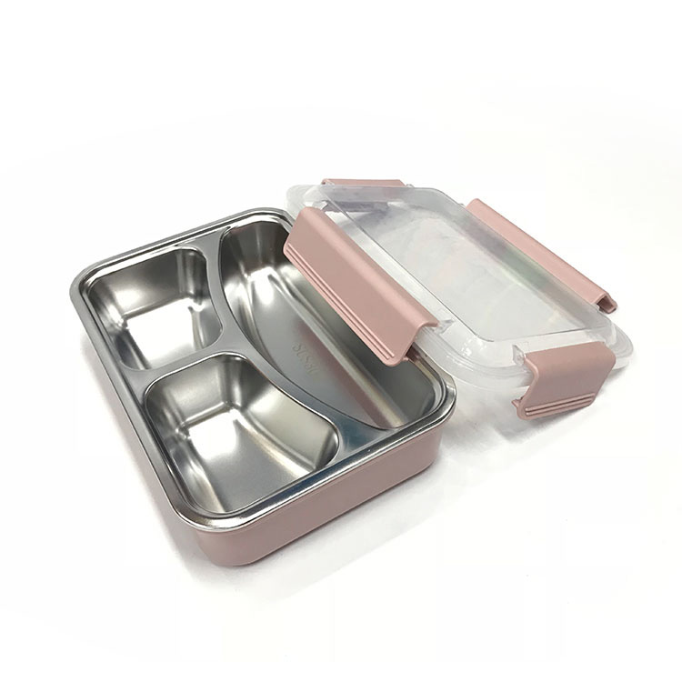 METIS eco-friendly wholesale BPA-Free FDA approval 304 stainless steel bento kids lunch boxes