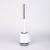  Household Cleaning Plastic Toilet brush Flat Silicone Toilet Brush With Holder Set M1002