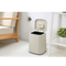Household rectangular hand touch press plastic trash can