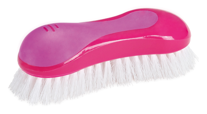 Plastic soft bristle hair laundry clothes washing brush 9035