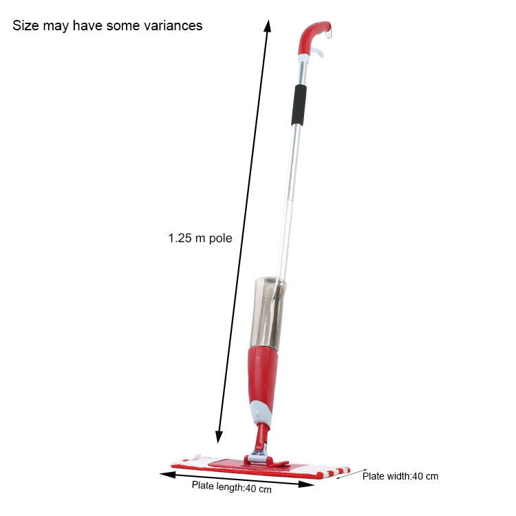 Factory wholesale price new sprinkler mop with large capacity water bottle 360 swivel mop