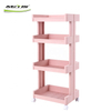 The best-selling Multi-layer plastic storage rack for domestic kitchen / bathroom
