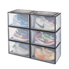 Transparent Shoe Box Plastic Dustproof Anti-Oxidation Sneakers Storage Box Metis D3001-1