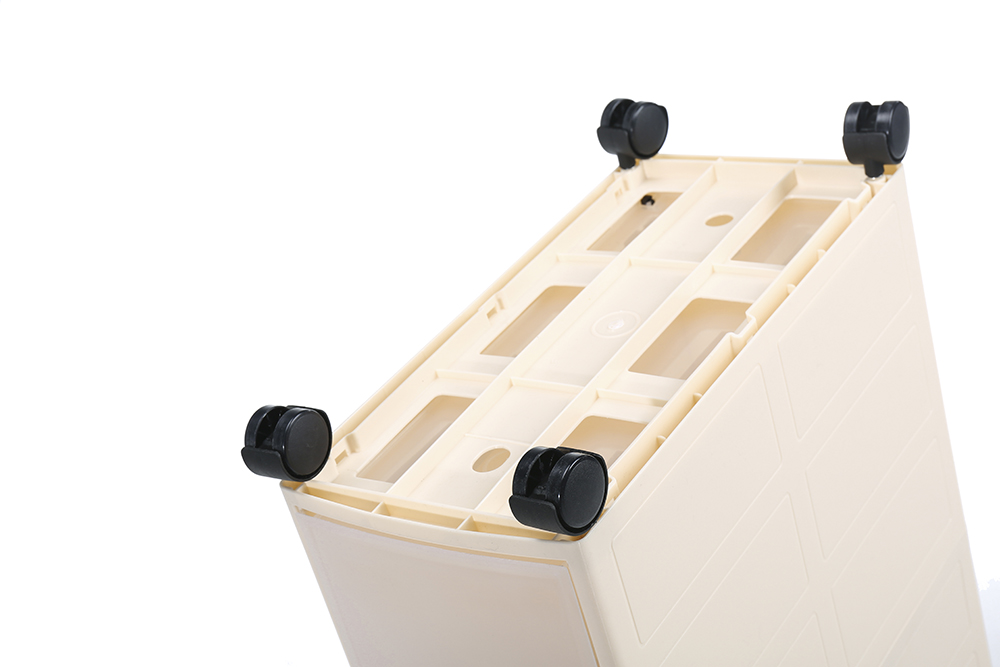 Organizer durable removable transparent storage plastic boxes