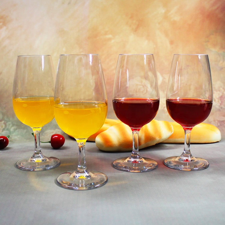 100% Tritan BPA Free High Quality Plastic Goblet Shatterproof Large Wine Glasses C1001-1