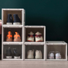 High Quality Shoe Storage Box Thickened Transparent Plastic Flap Dustproof Drawer Metis A7057