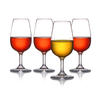 METIS reusable tritan colored plastic champagne water glasses crystal goblets wine glass cup