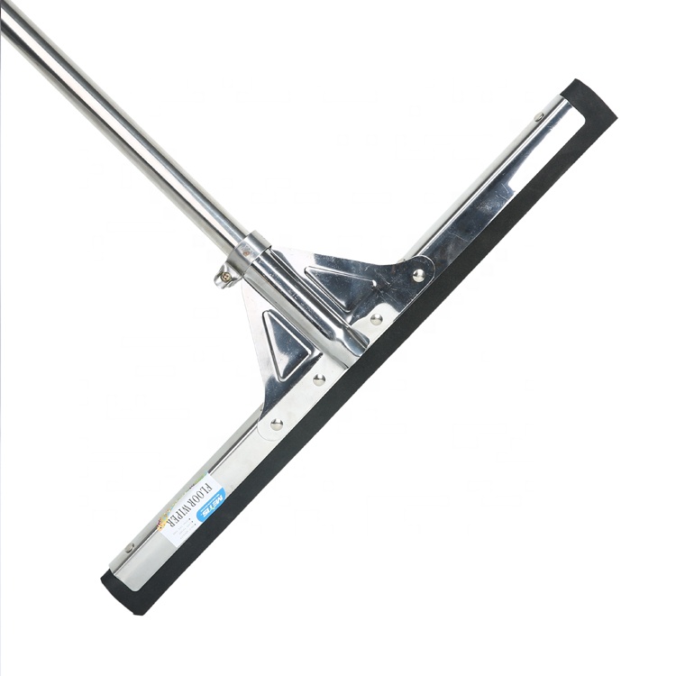 Metis stainless steel plate rubber blade floor squeegee for different size All household factory 022-TS