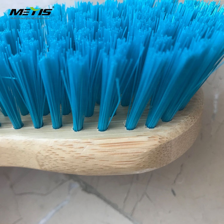 Chinese factory wholesale price wooden handle plastic brush laundry brush Metis 9041-W