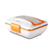 Safe portable integrated car use 12V electric stainless steel lunch box