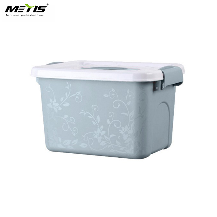 METIS good sale colorful plastic storage box with lid