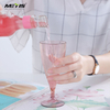  Plastic Champagne Flutes Disposable Wine Glasses Bottle Set A4006