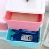 Household Storage Cabinet Drawer Combination can be stacked For Cosmetics Toys Organizer B6009-2