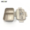 Environmentally friendly tableware A6093 wheat straw material beton lunch box with spoon and fork