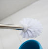 New style hot sell plastic toilet brush set toilet brush with stainless steel holder set B1028