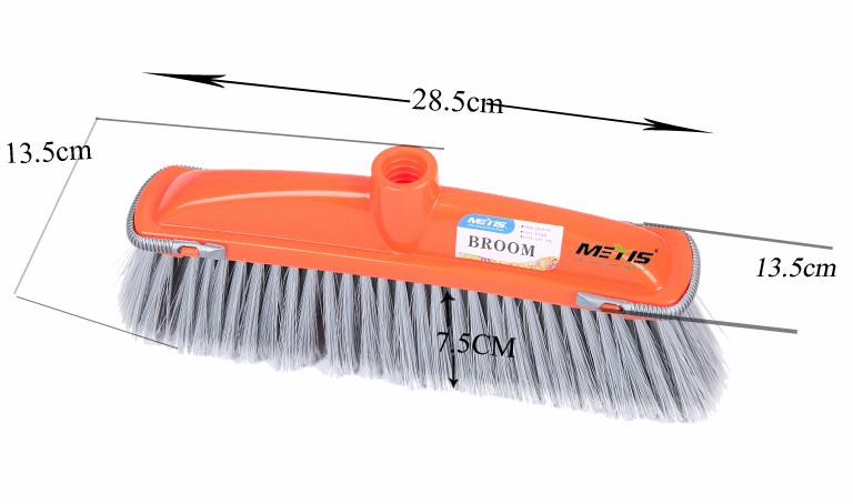 Manufacturer wholesale price high quality household plastic broom head Metis 9201