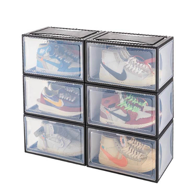 Thickened Plastic Shoe Box Transparent Sneakers Display Box Metis D3001-2