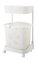Movable double layer colorful bathroom bendroom storage rack