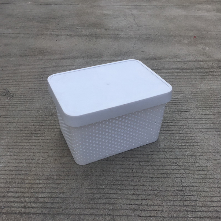 METIS White Plastic Box organiser storage box
