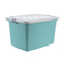 Stackable big capacity easy carry clothes fabric storage box with lid