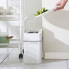 Newly Designed Multi-purpose Plastic Trash Can with Lid Use for Home Forbathroom C6005