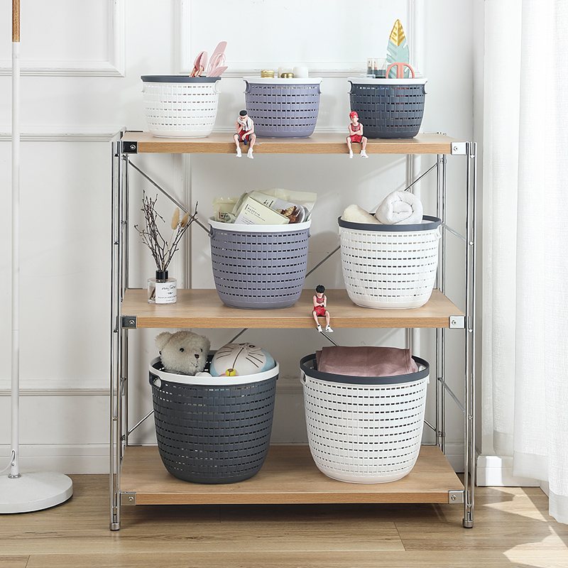 Plastic Storage Baskets Small Storage Container Trays Organization and Storage Bins Shelves Baskets for Organizing