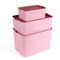 Multi size home usage durable cheap price toy plastic storage box