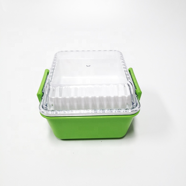 BPA free plastic Buckle lock beton lunch box